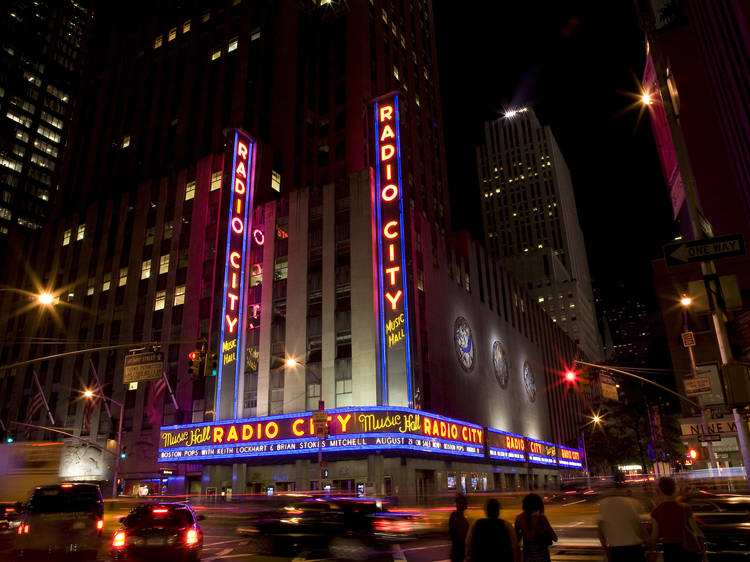 See a concert at Radio City Music Hall