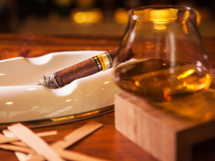 Enter the twilight zone of rum and cigars