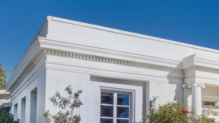 Toma el té en el jardín de la Biblioteca Huntington