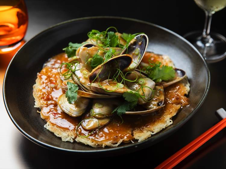 Try the eponymous signature dish at XOPP