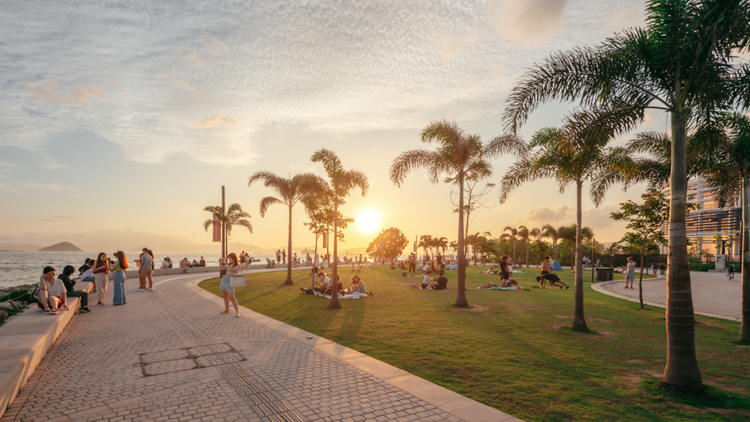Spend a lazy afternoon at West Kowloon Art Park