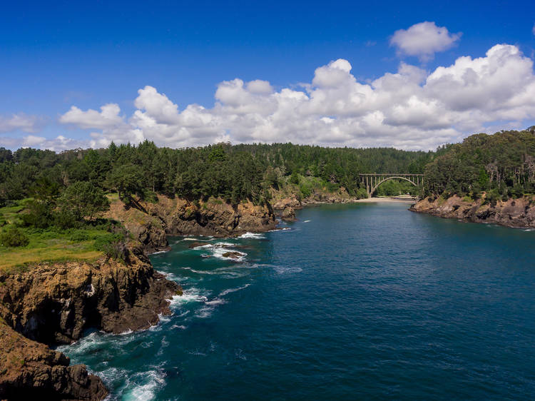 Russian Gulch State Park