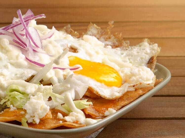 Los mejores chilaquiles que encontrarás en la ciudad por 12 €