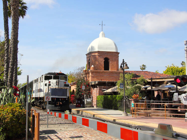 Save on gas money with a car-free day trip