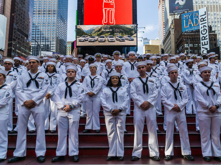 Tour Naval ships during Fleet Week