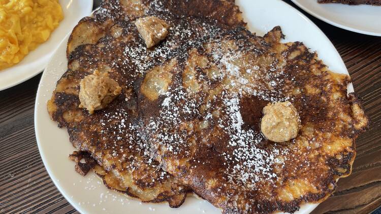 The $10 griddle cakes at Breakfast by Salt's Cure