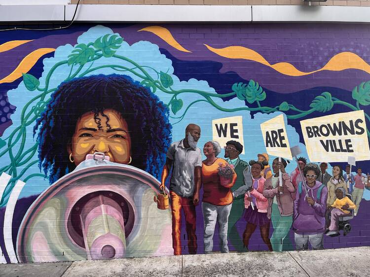 Groundswell murals in Brooklyn
