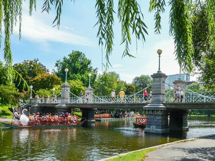 Stroll Boston Common and the Public Garden