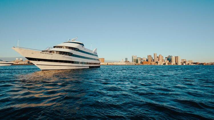 Take a cruise in Boston Harbor