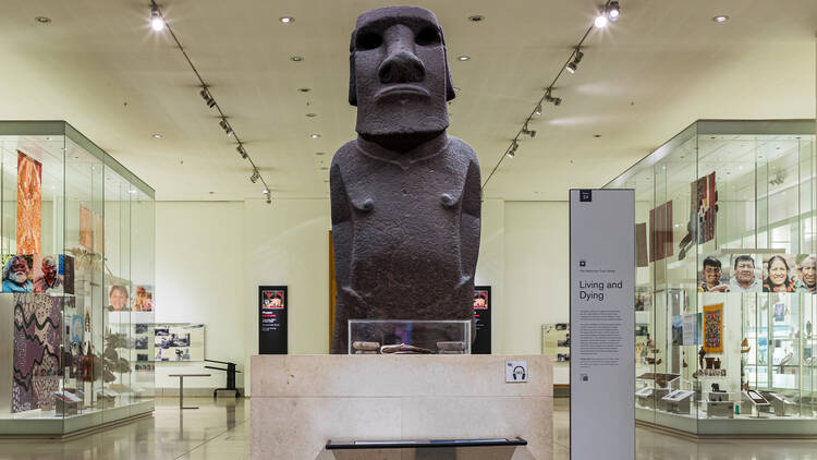 British Museum Maoi statue (Photograph: Laura Gallant for Time Out)