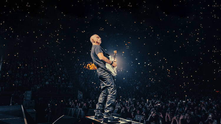 Eros Ramazzotti en el Palau Sant Jordi